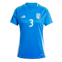 Italy Federico Dimarco #3 Replica Home Shirt Ladies Euro 2024 Short Sleeve